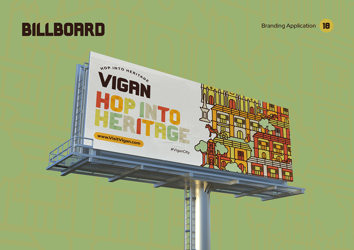 brandbook campaign Layout Design philippines tourism vigan