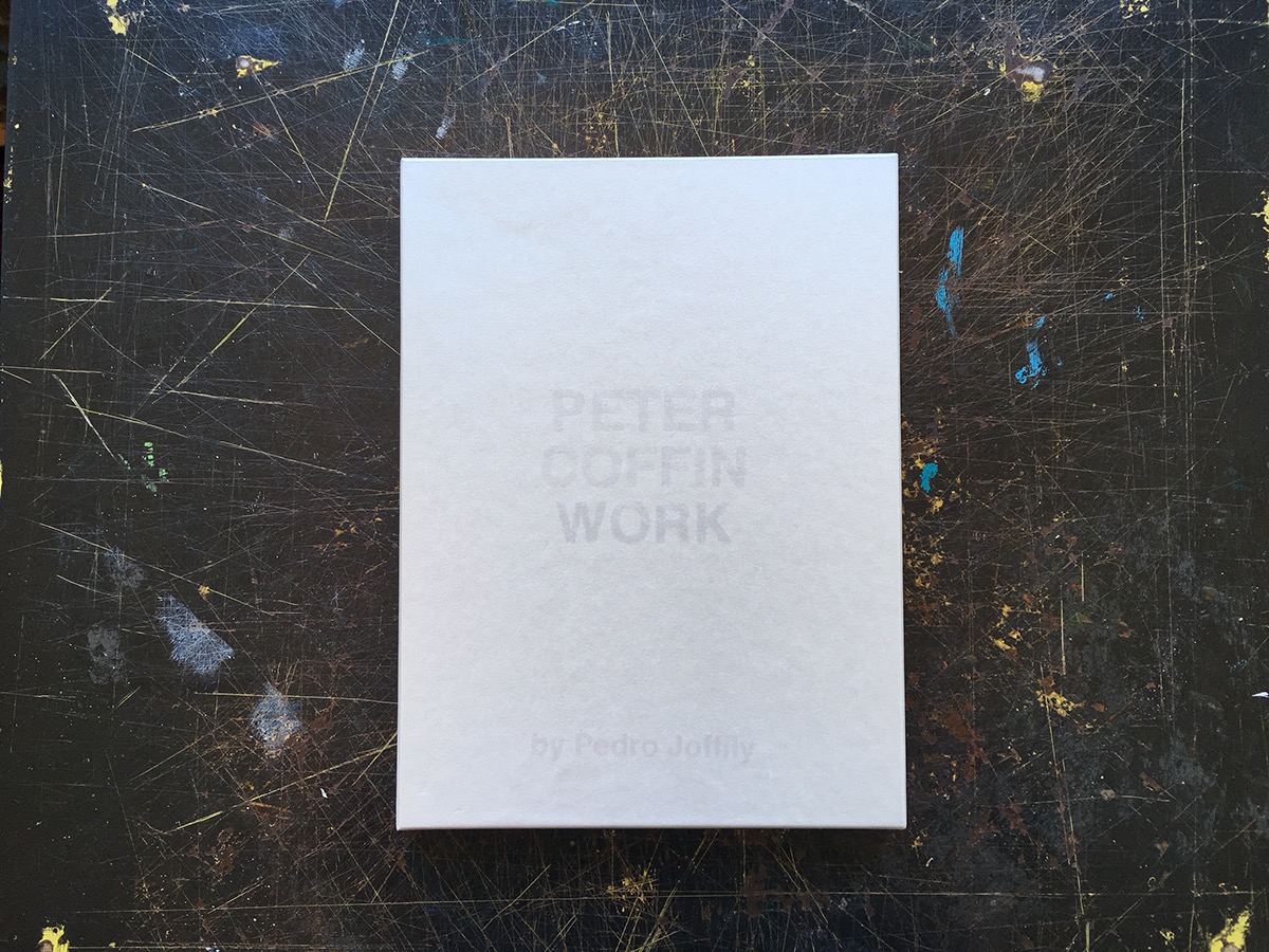 Catalogue book design publication design Peter Coffin