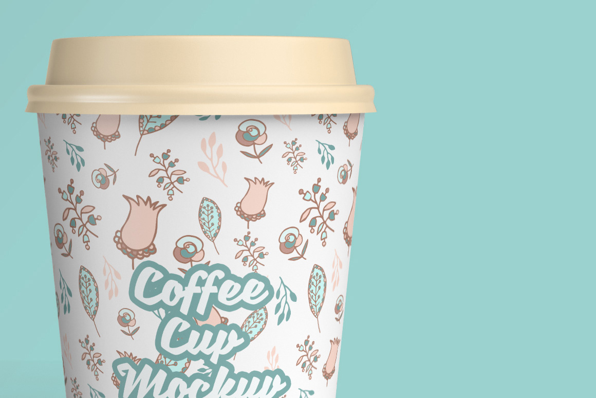 cup Coffee Mockup cafe branding  brand drink Paper Cup coffee logo mug mockup