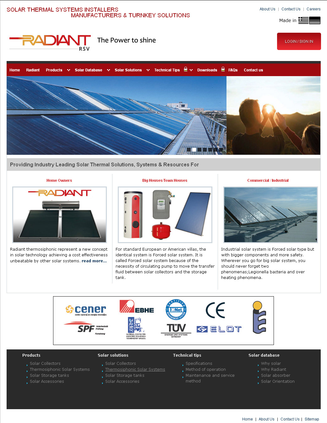 web catalogue web content  product website