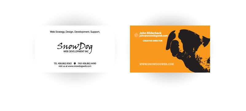 business card logo brand