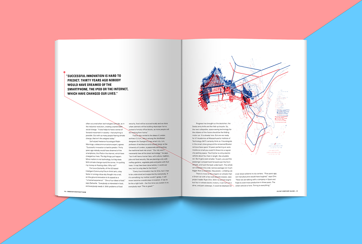 Adobe Portfolio innovation print magazine editorial Layout
