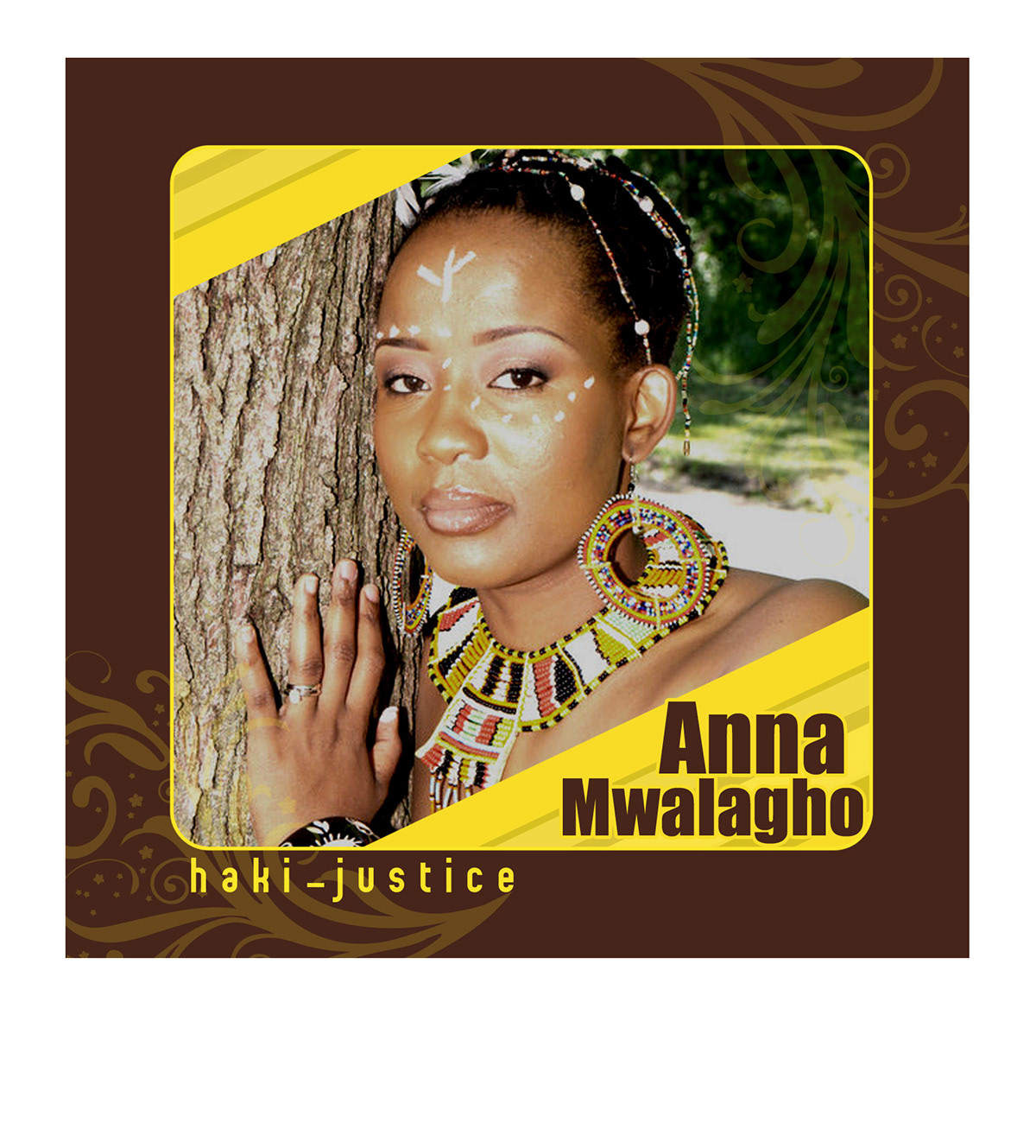 Anna Mwalagho Mwalagho kenya african Singer poet Album Arkwork usa design musician