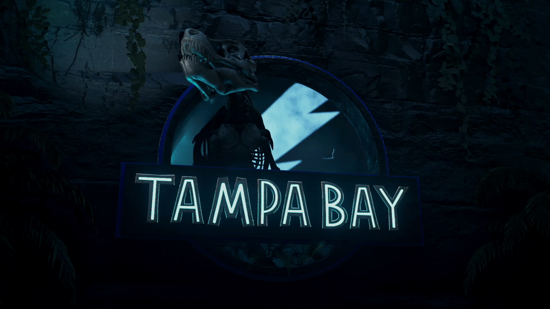 Tampa Bay Lightning - Jurrasic Park Style on Behance