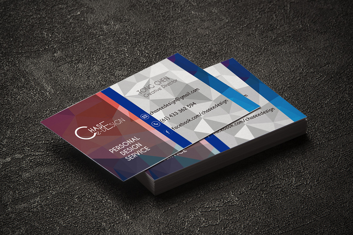Chase e-Design business card