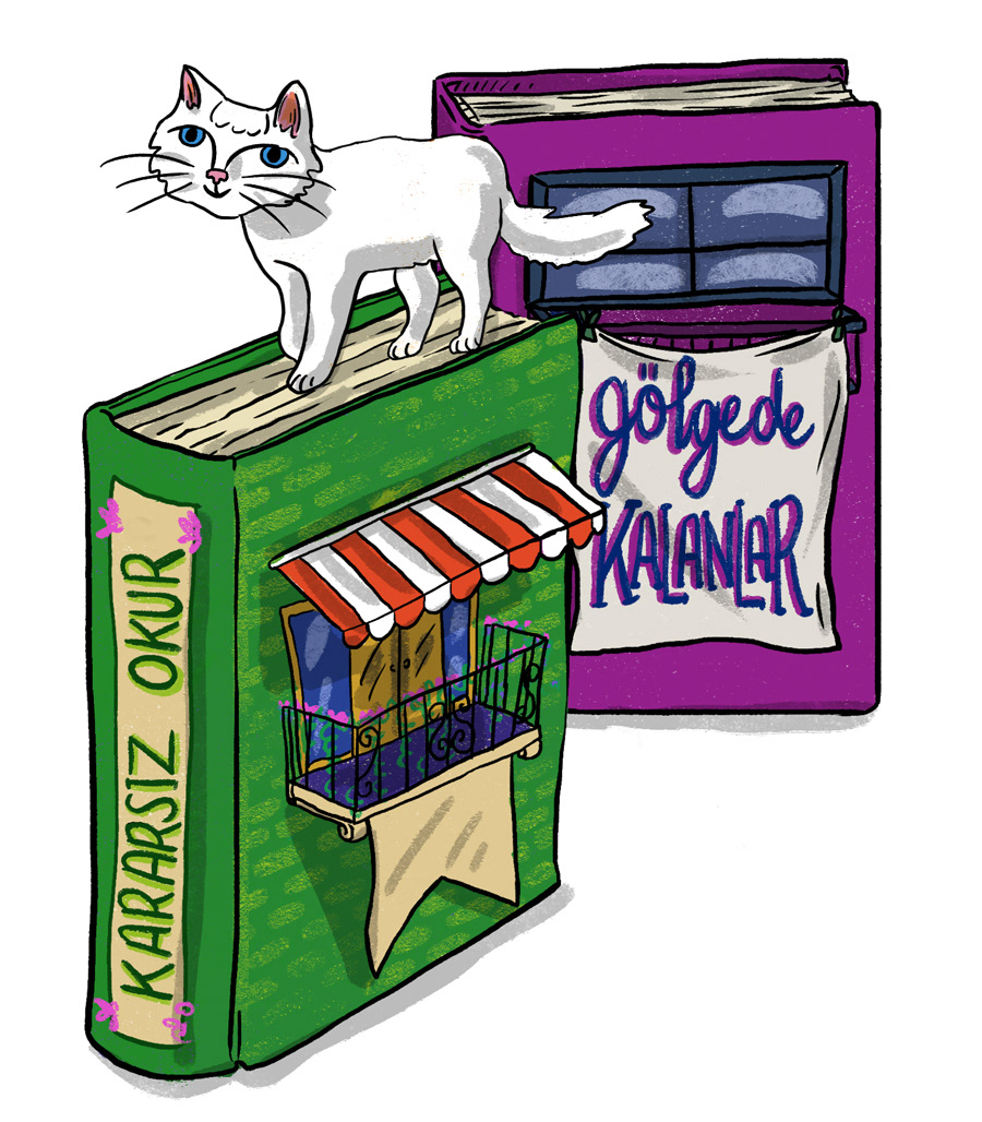 Fair book Book Fair ILLUSTRATION  illustrasyon kedi Cat Promotion sale Idefix