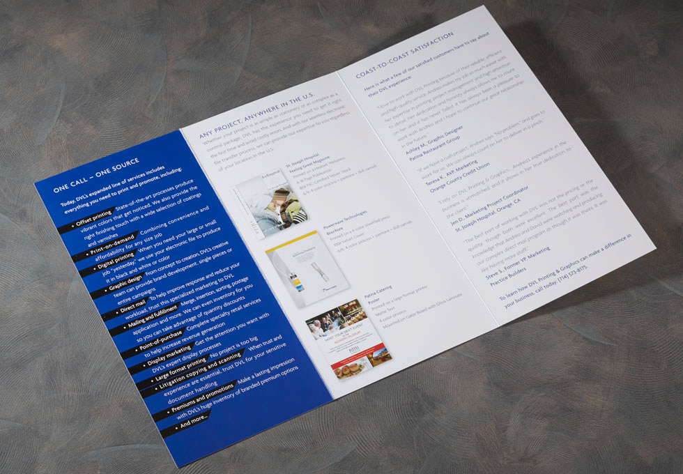 brochure  print  graphic design