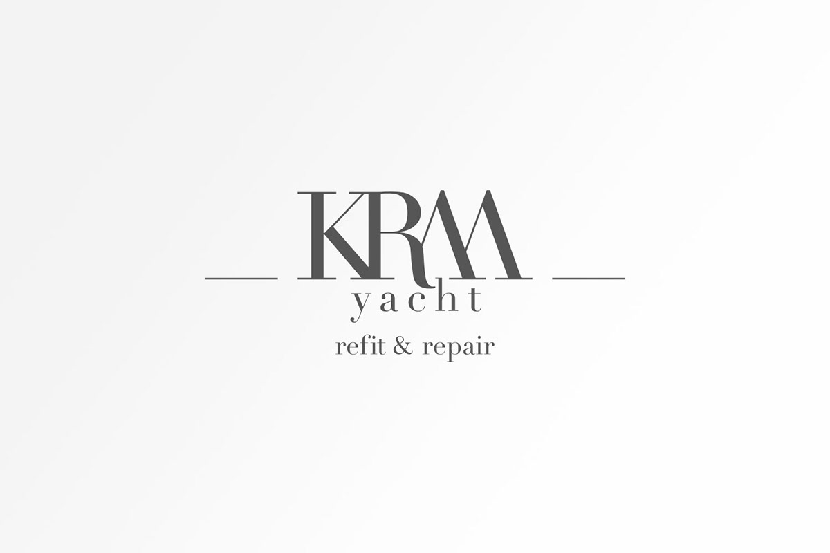 yacht krm logo brand Web broshure marine refit Turkey Catalogue