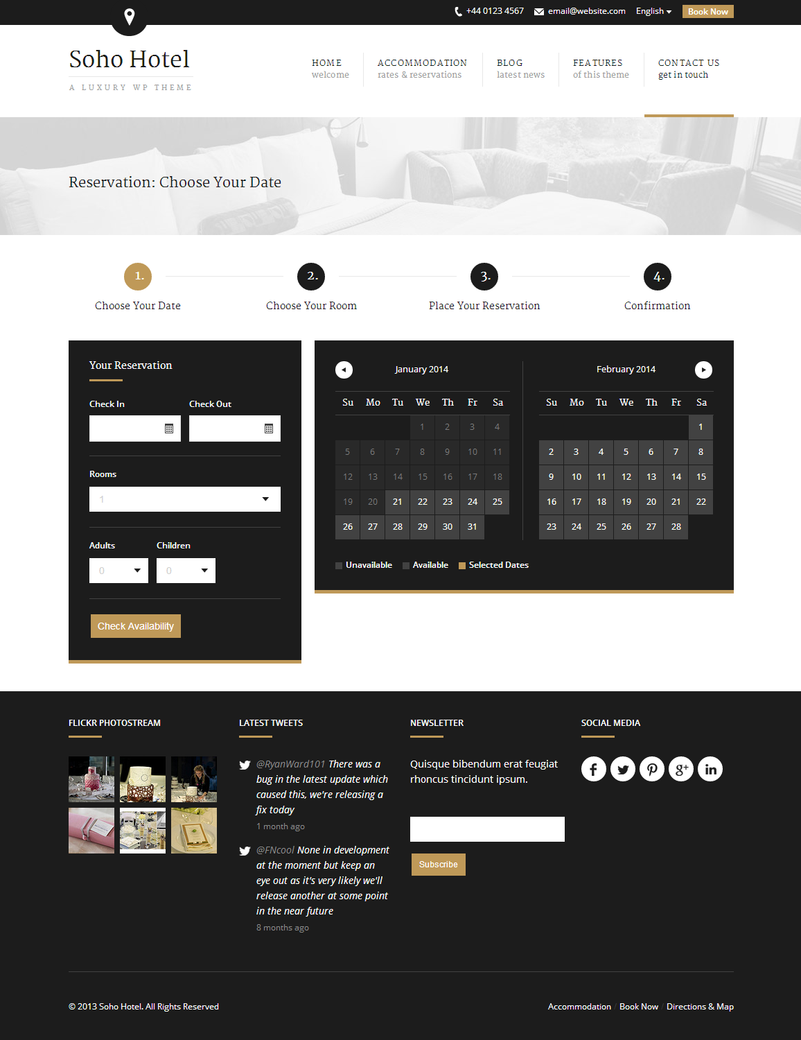 hotel Booking reservation template Theme wordpress Web design apartments Accommodation motel hostel Travel resort business