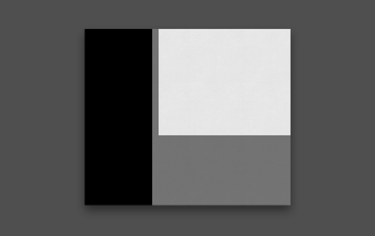 abstract minimilism Hard Edge black & white