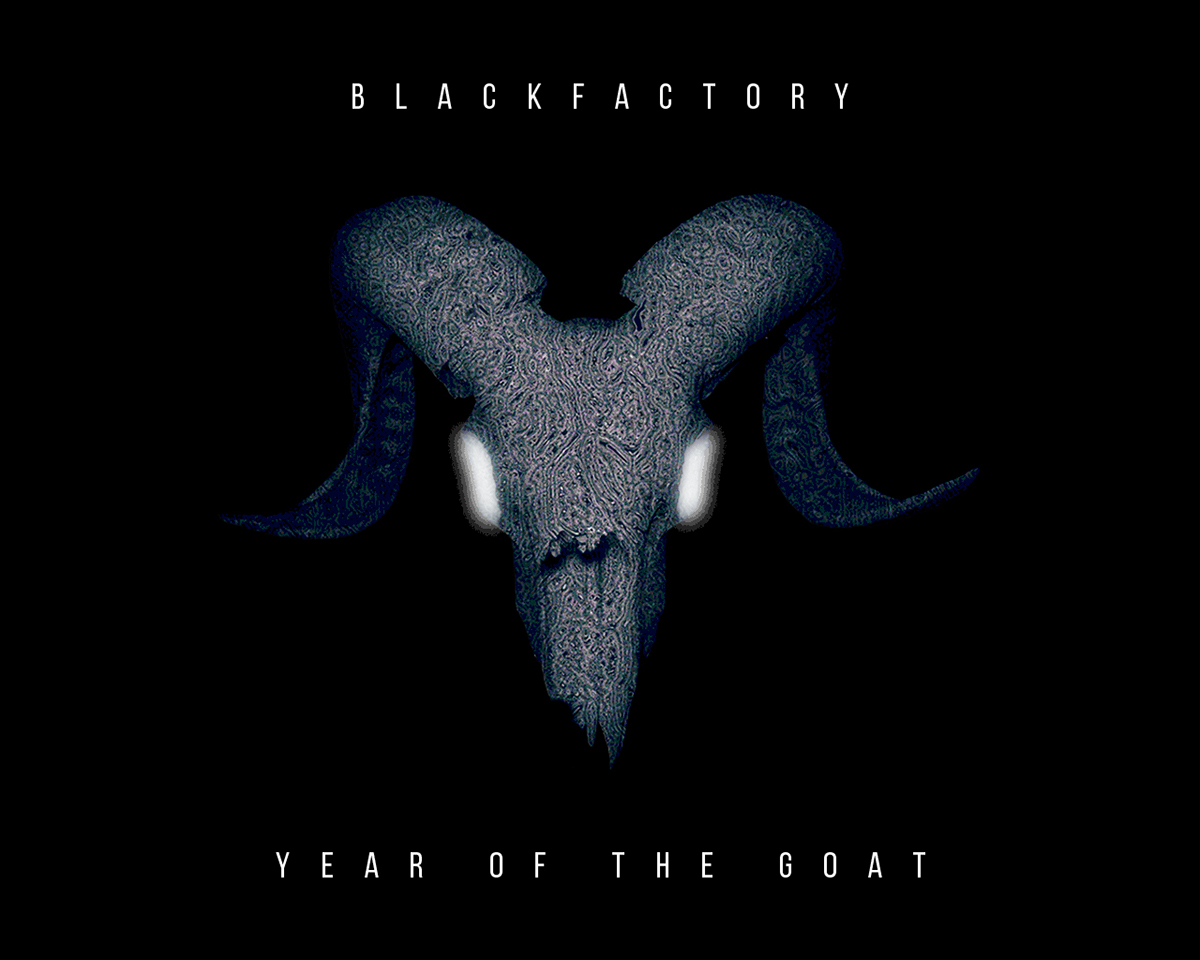 Blackfactory goat black skull