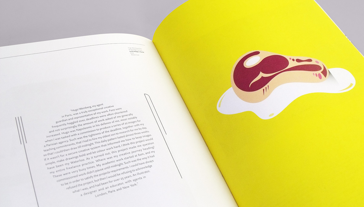 Graphic Design Book illustration book Russell Walker book design