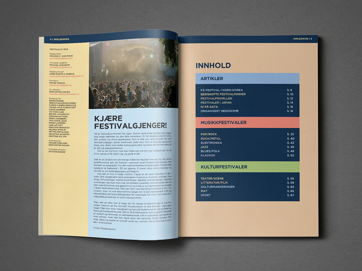 festivalliv festival magazine Guide Music Festival norway