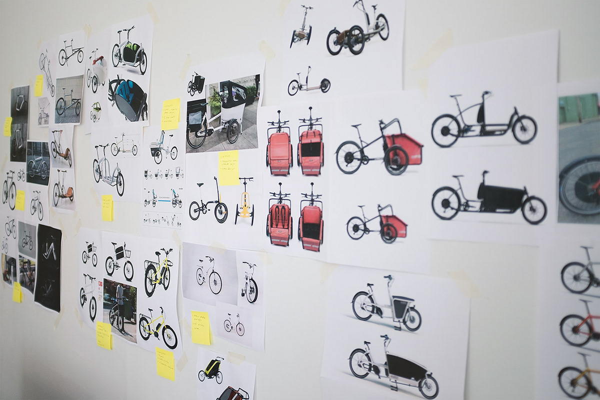 urban mobility industrial design  product design  Bicycle Bike Cargo E-Bike helkama