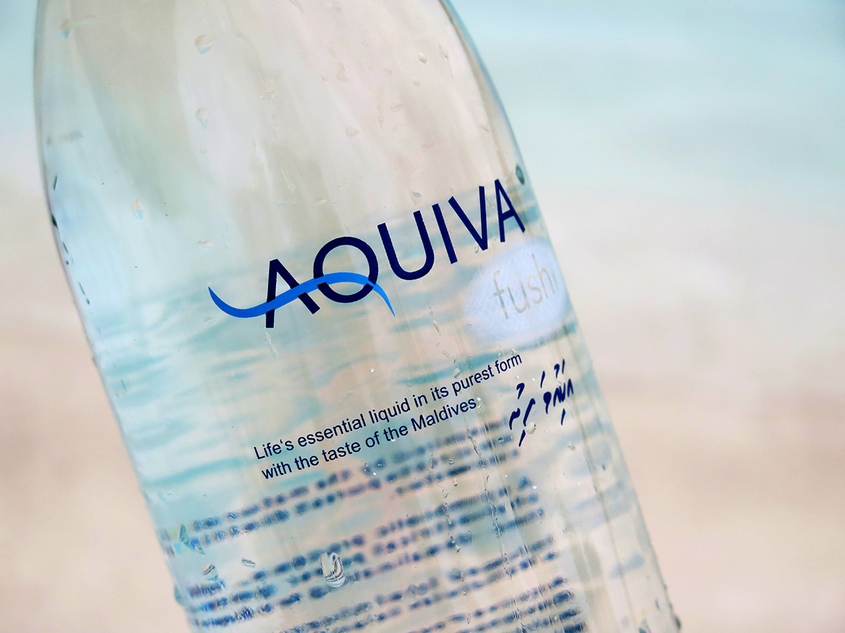 Adobe Portfolio charity water Web Design  label design Packaging Maldives Desalination