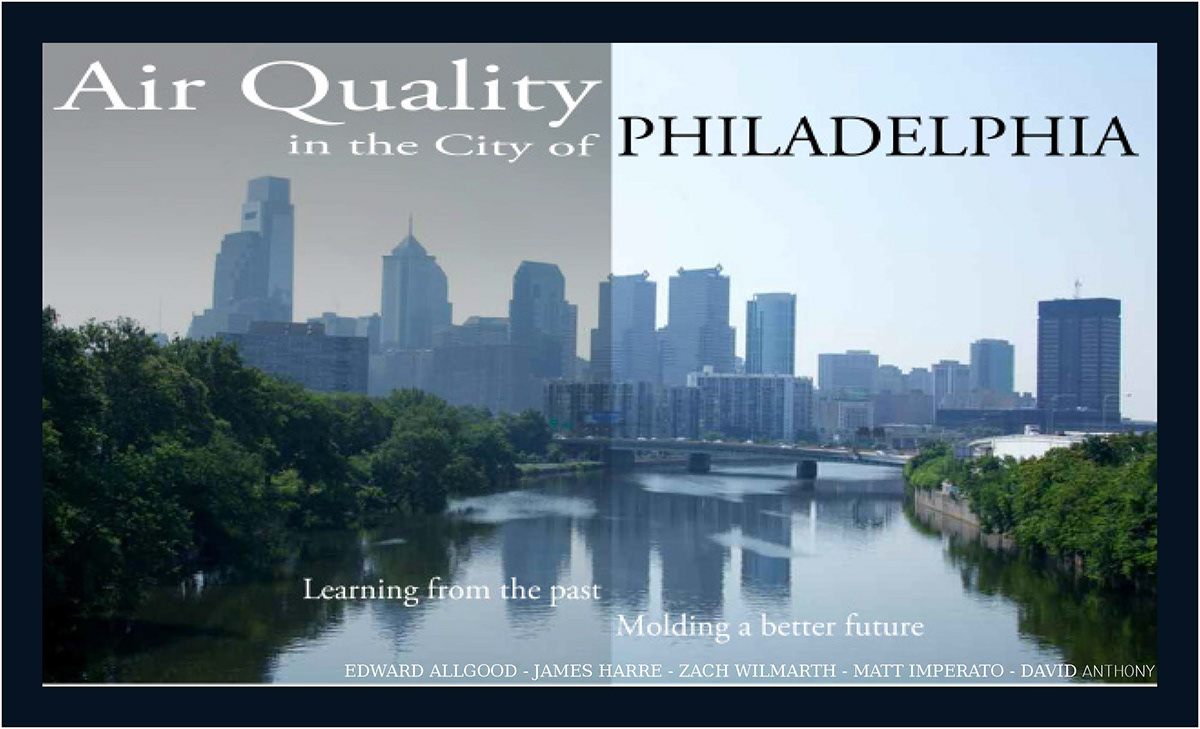 air quality philadelphia PhilaU research design