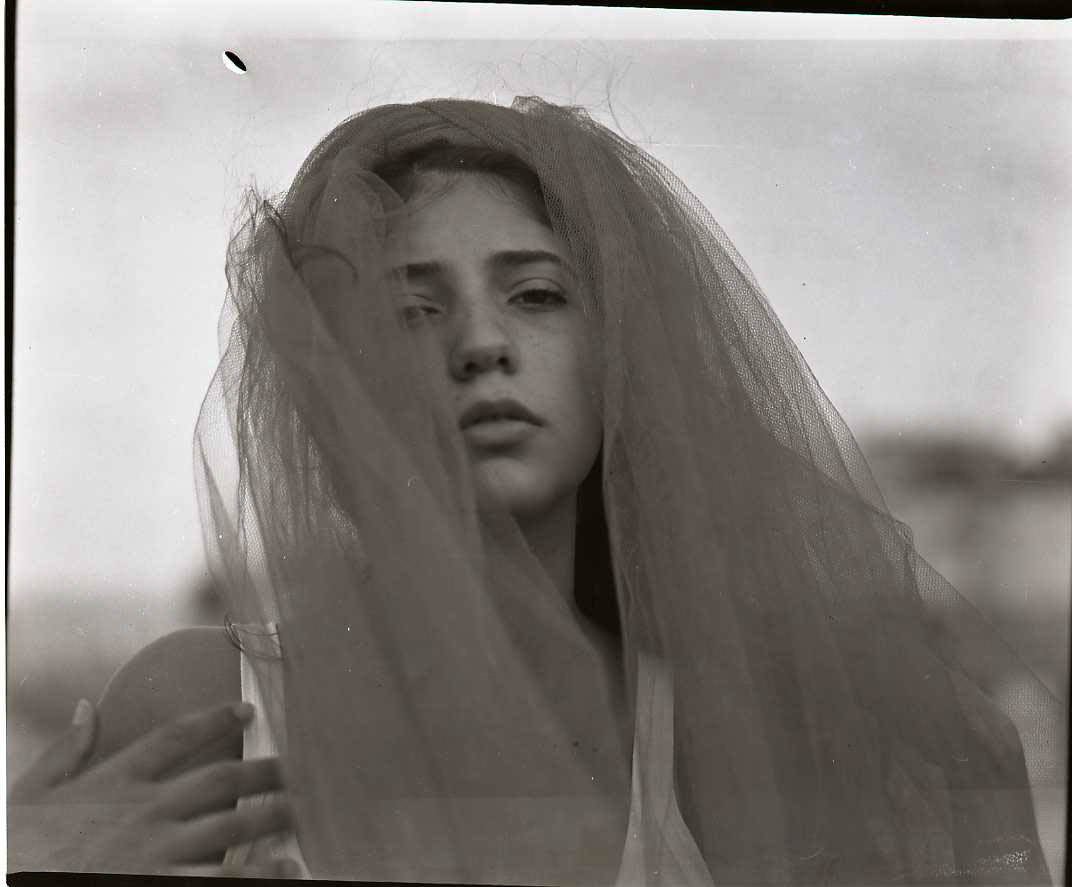 analog woman black and white film photography medium format orwo film Mamiya RB 67 lomo 6x6