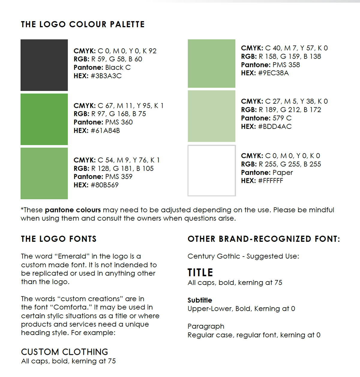 rebranding website redesign Logo Design graphic standards manual Brand Guideline Document