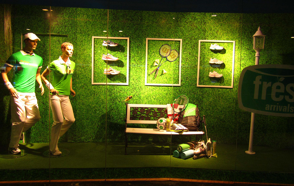 sports store shop Display fresh Delhi Anuraag