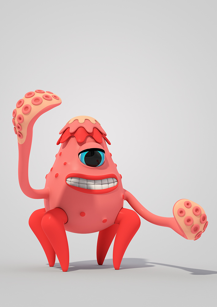 Pets and Monsters theodoru modo 3D