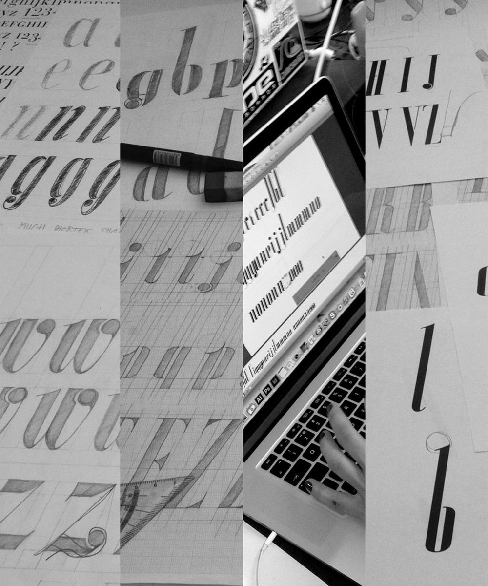 type serif contrast italic bold Display stencil typecooker type design pattern