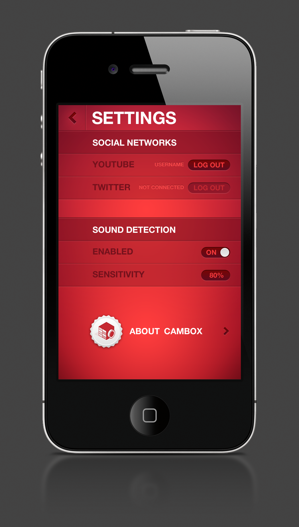 beatbox video app ios GUI iphone sound social Fun