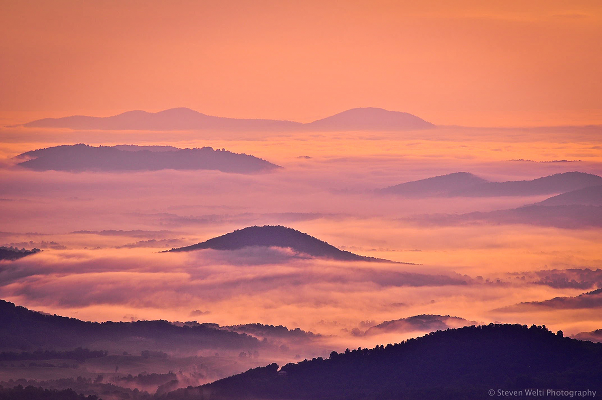 Landscape Nature mountains ShenandoahValley nationalparks Sunrise clouds art FINEART FineArtLandscapes appalachian hiking outdoors wilderness forest