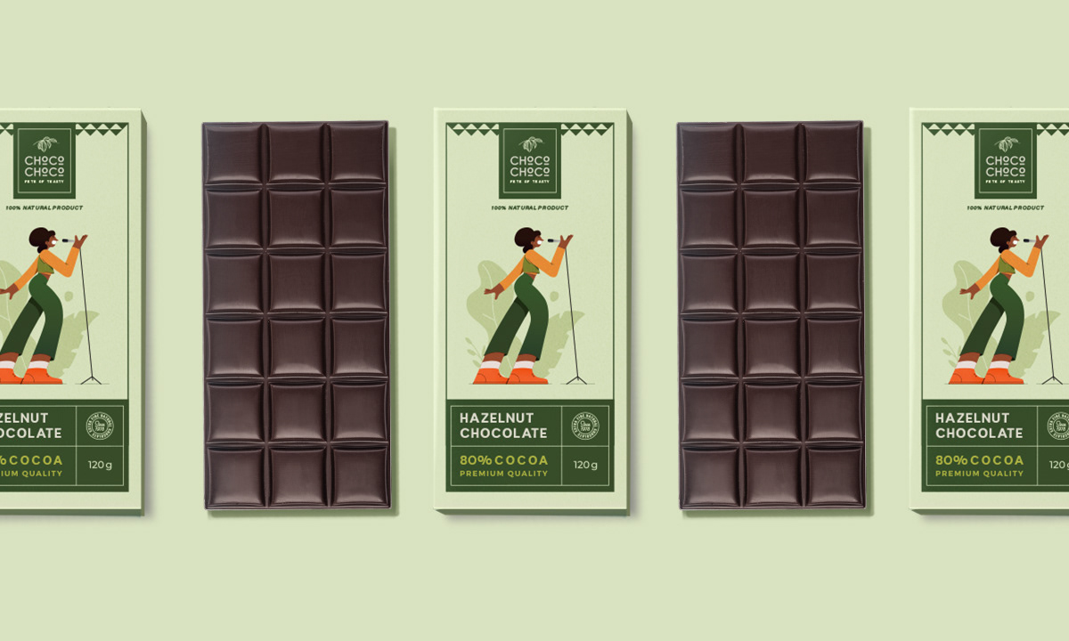 chocolate packaging Packaging colors chocolate bar chocolates happiness Musical Nature