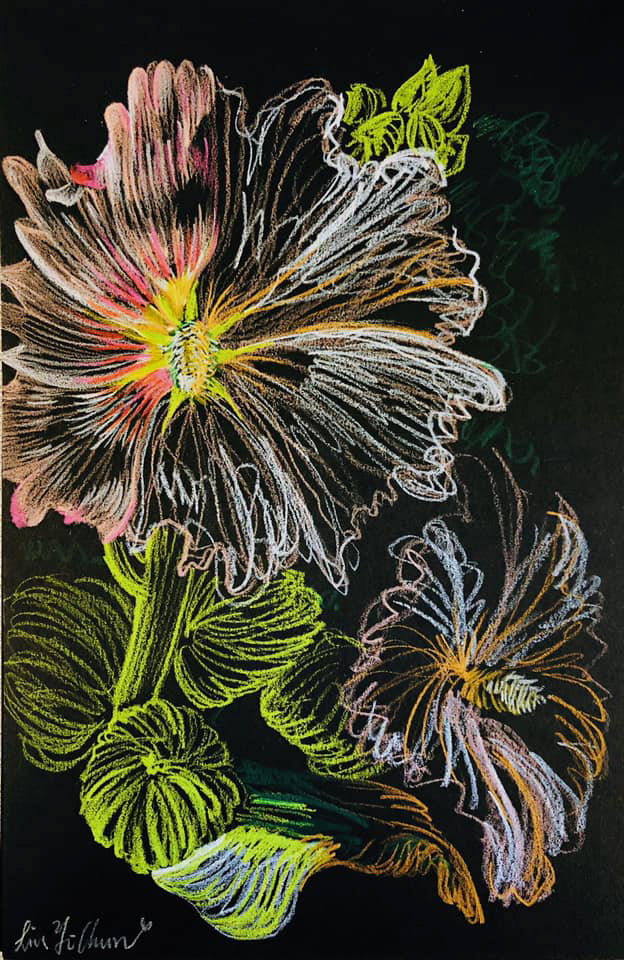animal floral hand drawing Illustation print design  Color Pencils botanical art fine art Nature paintng