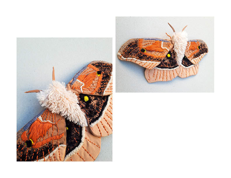art textileart   butterfly textile artist artinstallation Embroidery fabric object sculpture