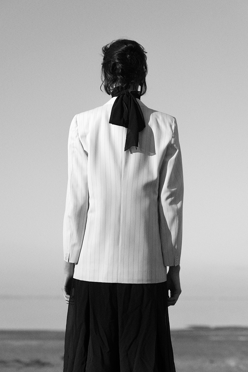 ioan pilat photographer petrr lindberg vogue editorial black and white photo model Fashion 