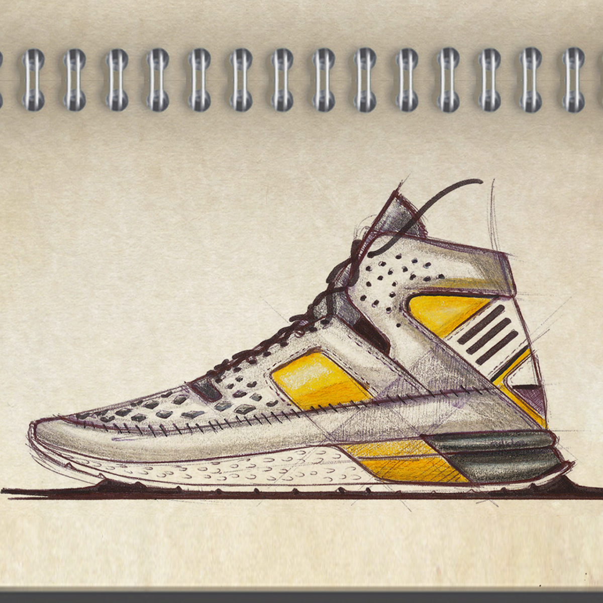 sneakers footwear sketch sketching shoe design