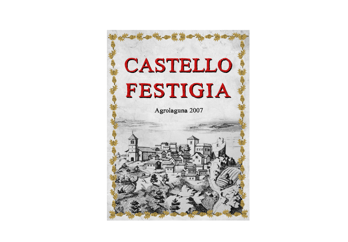 Agrolaguna FESTIGIA CASTELLO Agrolaguna festigia castello wine Label wine label etiketa vino agrokor