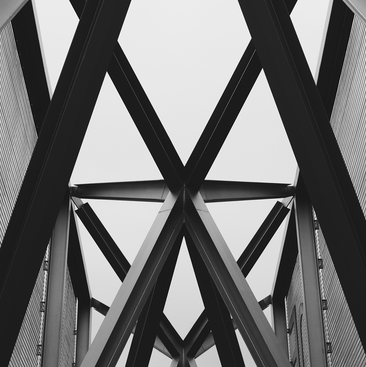 Paris building library france black and white symmetry reflection