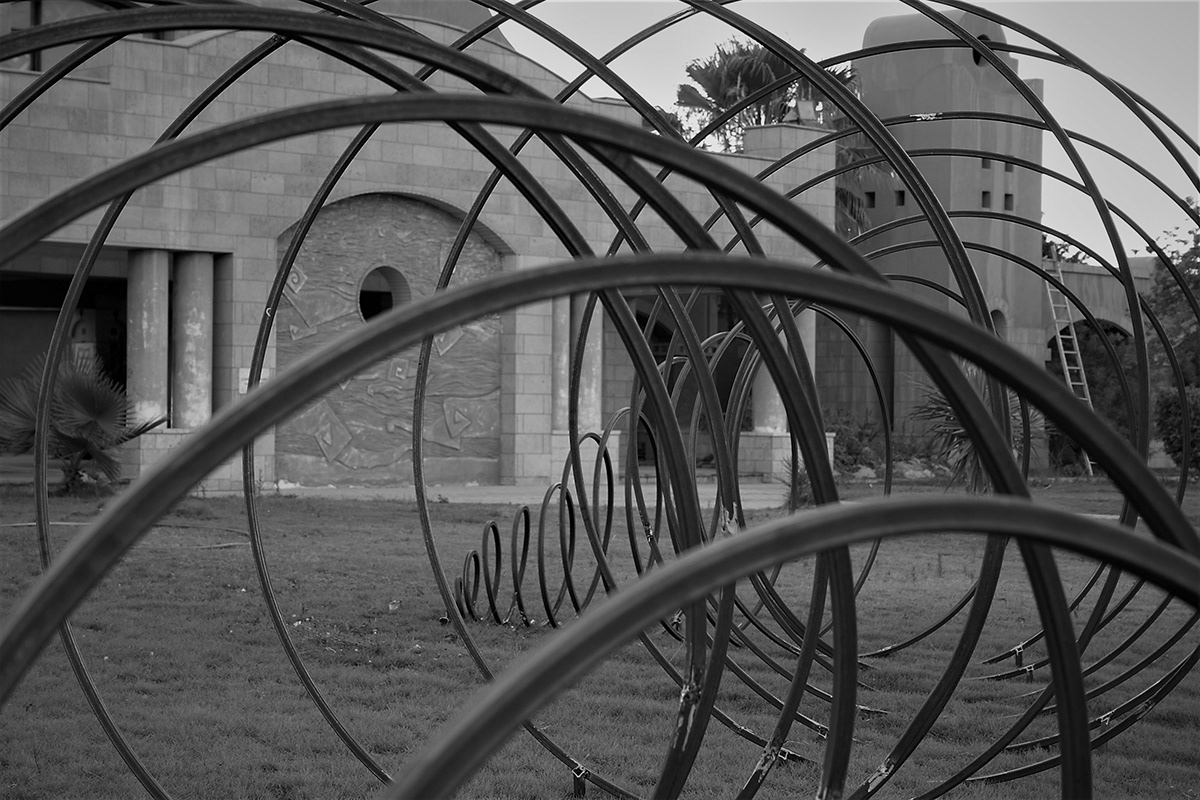 installation public art Outdoor Art interactive art light structure metal structure creative art contemporary art