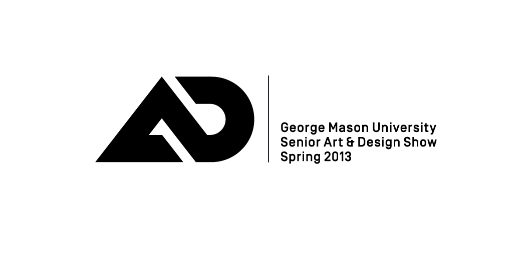 art and design Show George Mason  university poster