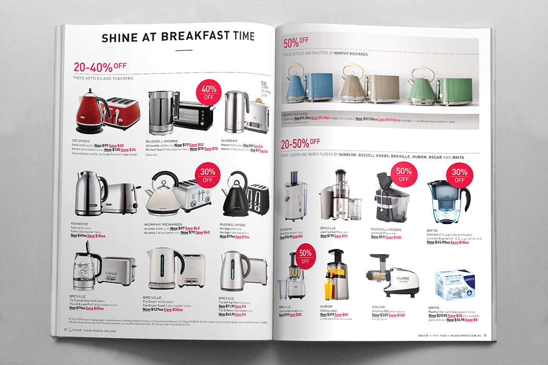 Retail Catalogue brochure Layout