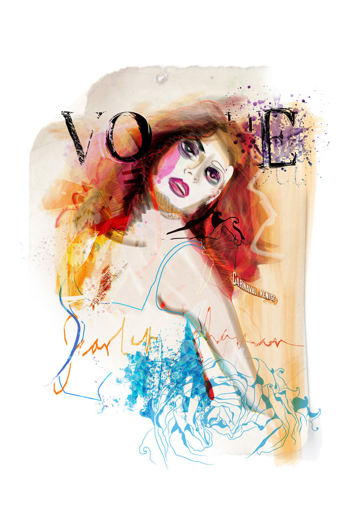magazine watercolor sketches covers colorful