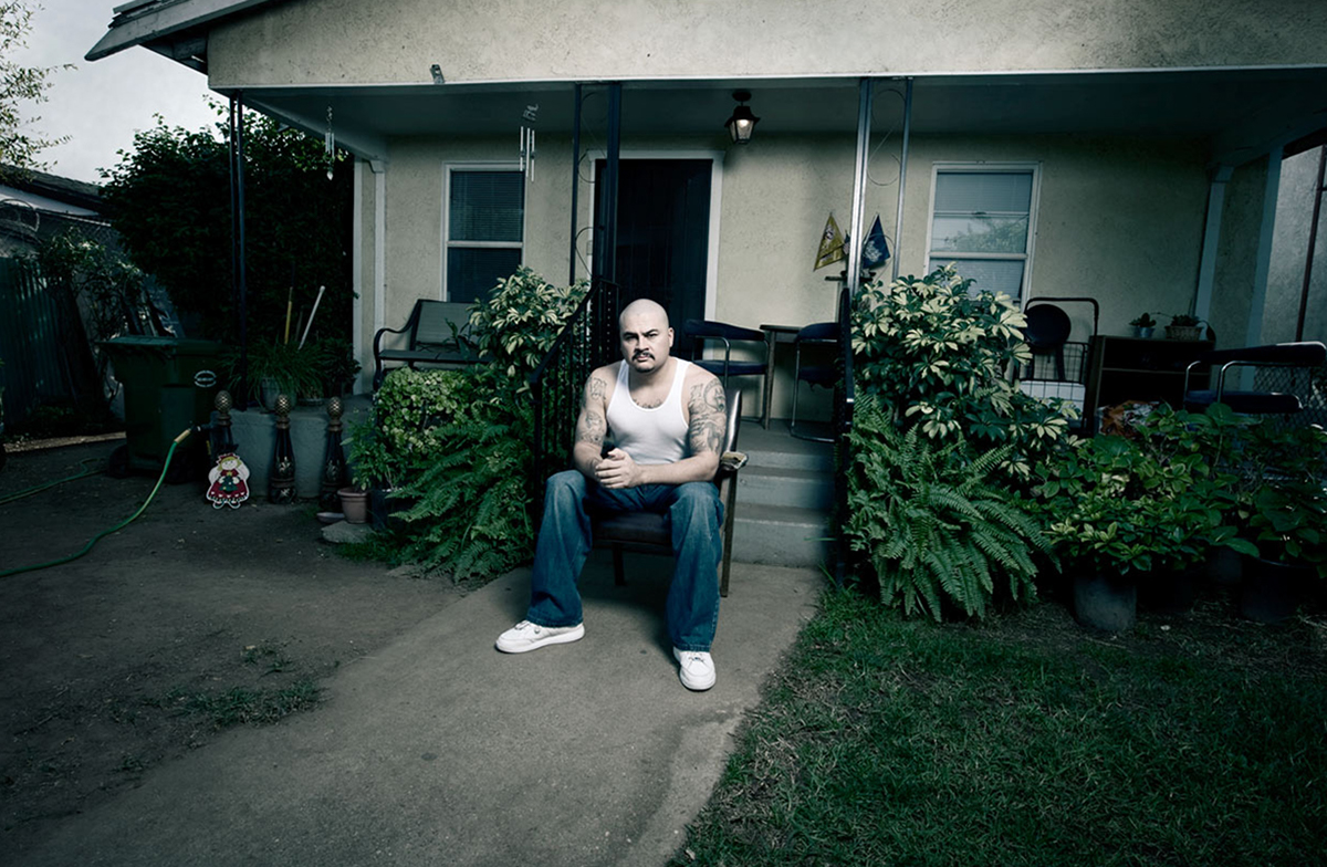 Mexican gangs tattoo portrait environmental portrait editorial Photo Essay east los angeles Los Angeles prison heroin Drugs barrio