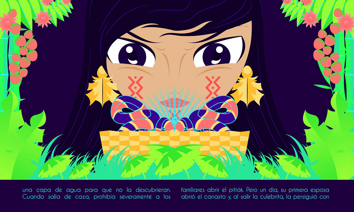 shuar Ecuador libro book cultura ilustracion mitos Leyendas Indigenas Amazonas selva libro ilustrado