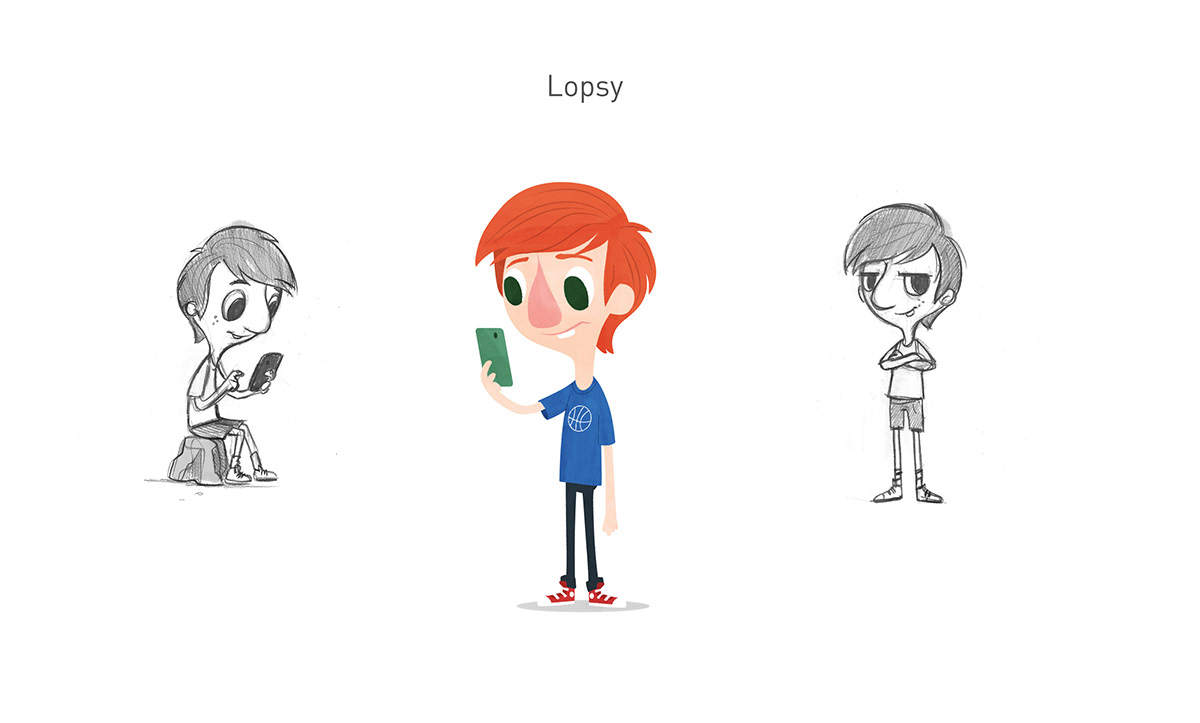 Adobe Portfolio Character design  kids