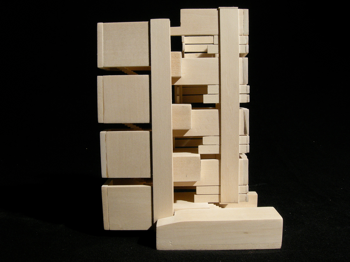 architectural model woodworking