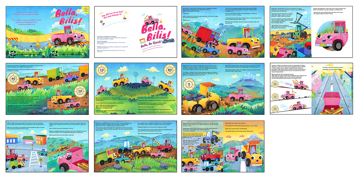 2D art characterdesign children illustration children's book concept art digital illustration kidlit kidlitart truck Illustration