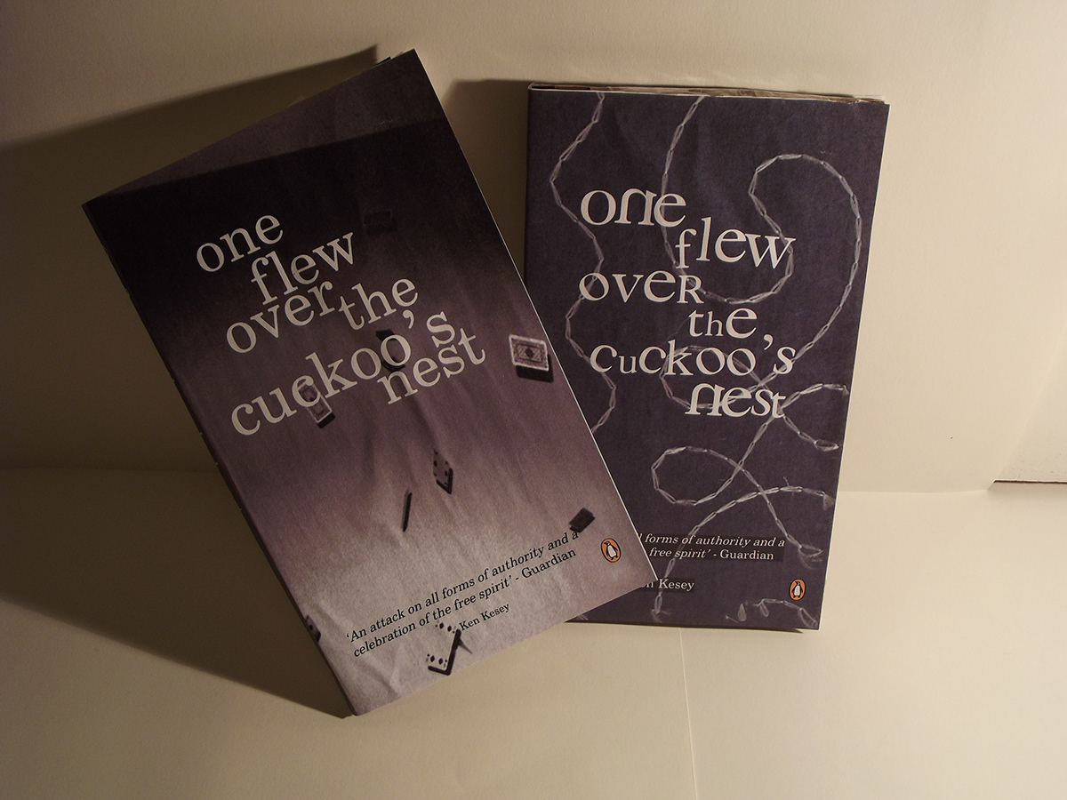 book jacket penguin books penguin one flew over the cuckoos nest Competition cards sewing type