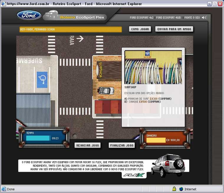 game  Map  2D Map  interactive  Ford  internet
