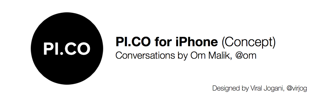 iphone app mobile pico Om malik conversation iPhone6 design longform