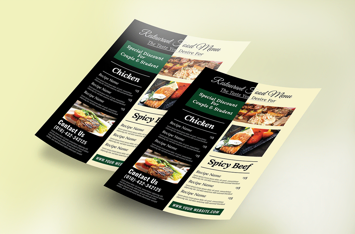 Flyer Design food flyer food menu food menu design menu menu design modern menu restaurant menu