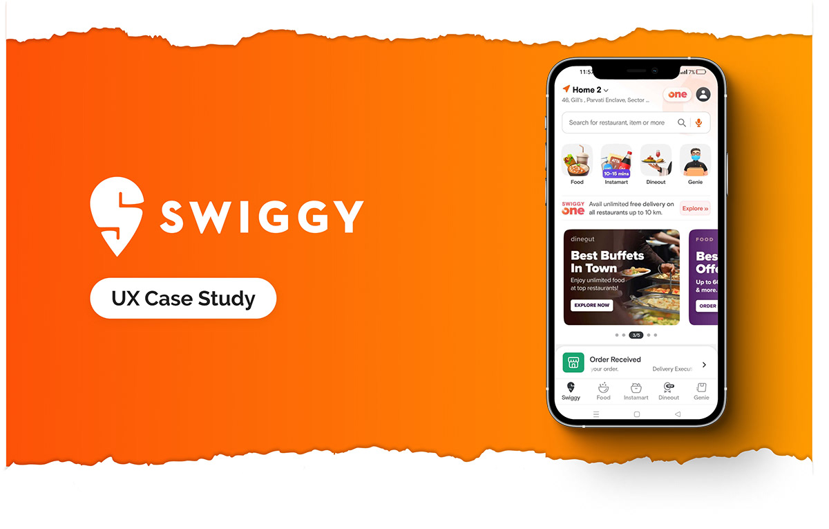 brainstroming Case Study competitive analysis design thinking food app research swiggy UI user persona ux