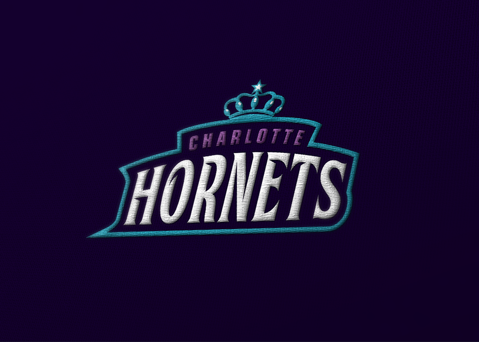 Charlotte hornets NBA Logo Design basket ball sport design Character teal purple animal mascotte