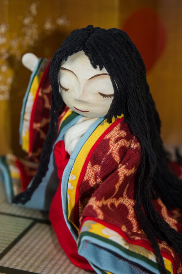 japan japanese Princess doll Character 3D elegant kimono Japanese robe traditional